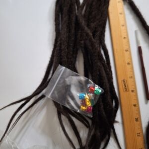 Brown Synthetic Dreadlock Extensions